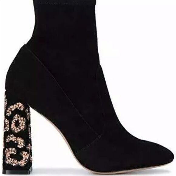 Sophia Webster Felicity Leopard Ankle Sock Boots - Picture 10 of 11
